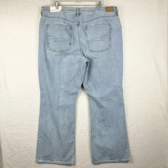 American Eagle Outfitters Light Blue Boot Cut Jeans - Picture 10 of 12